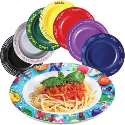 Picture of REUSABLE PLASTIC PLATE (23CM).