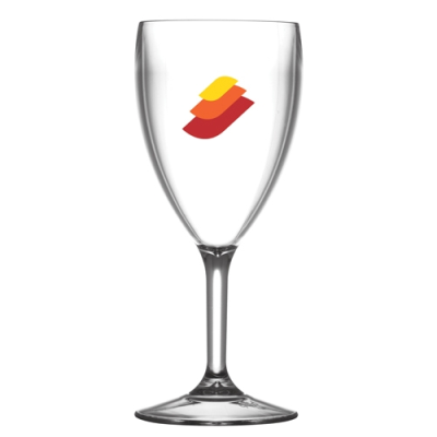 Picture of REUSABLE PLASTIC WINE GLASS (398ML & 14OZ)