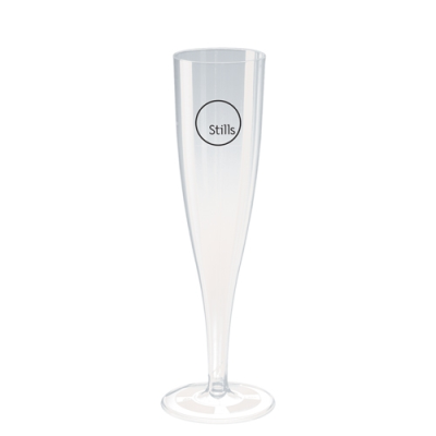 Picture of DISPOSABLE PLASTIC CHAMPAGNE FLUTE (135ML & 4