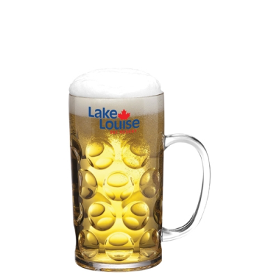 Picture of REUSABLE PLASTIC STEIN BEER MUG - 1 PINT  &  580ML.