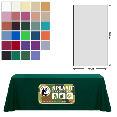 Picture of PREMIUM FABRIC TABLE CLOTH - 178X366CM (8FT TABLE - MID DROP)