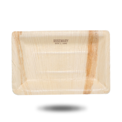 Picture of RECTANGULAR PALM LEAF TRAY (15X25CM)