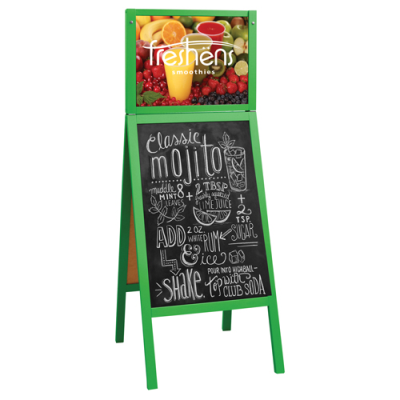 Picture of MENU A-BOARD with Changeable Top Insert - Medium.