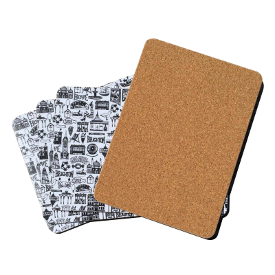 Picture of CORK BACK MELAMINE PLACEMAT - RECTANGULAR (242X191MM).