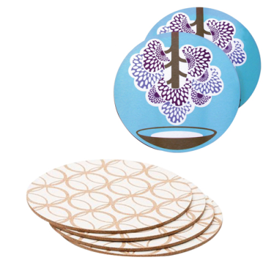 Picture of CORK BACK MELAMINE PLACEMAT - ROUND (255MM).