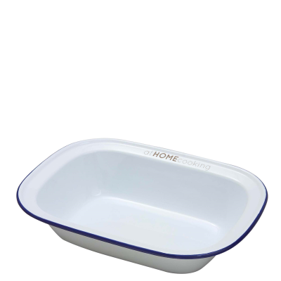 Picture of ENAMEL RECTANGULAR PIE DISH (300X225X70MM).