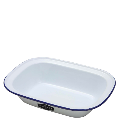 Picture of ENAMEL RECTANGULAR PIE DISH (320X240X75MM).