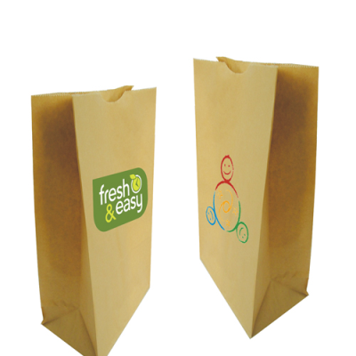 Picture of CUBE BLOCK BOTTOM PAPER BAG LARGE (45X36X13CM)