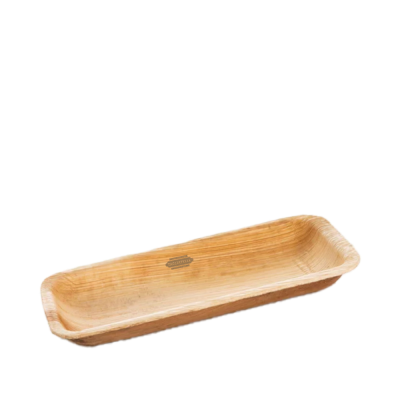 Picture of HOT DOG PALM LEAF TRAY (8X18CM)