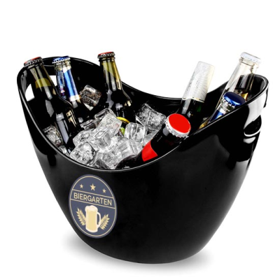 Picture of BLACK PLASTIC ICE BUCKET (6 LITRE).