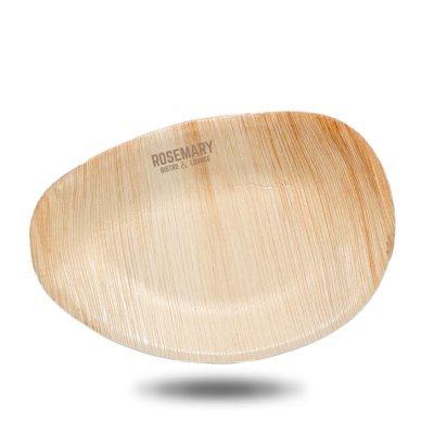 Picture of ELLIPSE DISPOSABLE PALM LEAF BOWL.