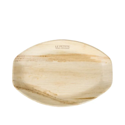 Picture of LARGE PALM LEAF SERVING PLATTER.