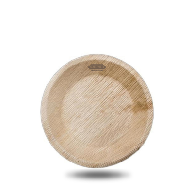 Picture of DEEP ROUND PALM LEAF PLATE (15CM)