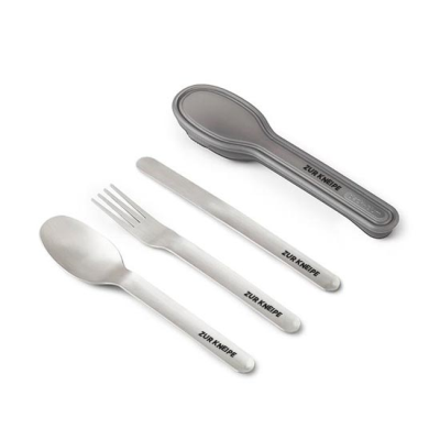 Picture of TRAVEL CUTLERY SET - BLACK+BLUM (19.