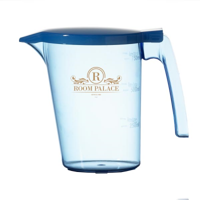 Picture of BEDSIDE WATER JUG AND BLUE LID - 750ML