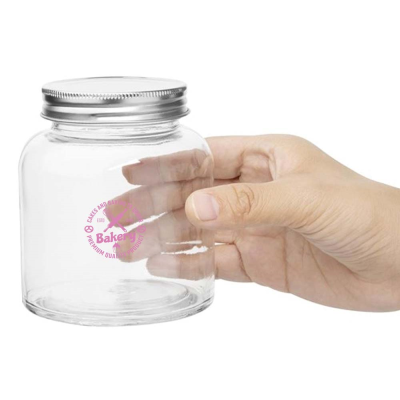 Picture of VOGUE GLASS SCREW TOP DRY FOOD JAR (330ML)