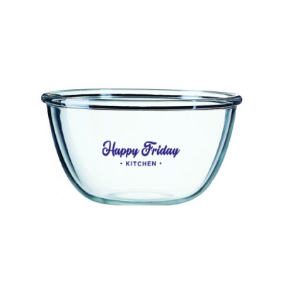 Picture of COCOON GLASS SERVING BOWL (180MM)