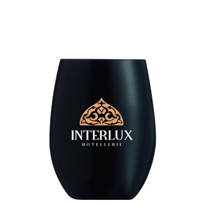 Picture of PRIMARY BLACK HIBALL DRINK GLASS (360ML & 12.