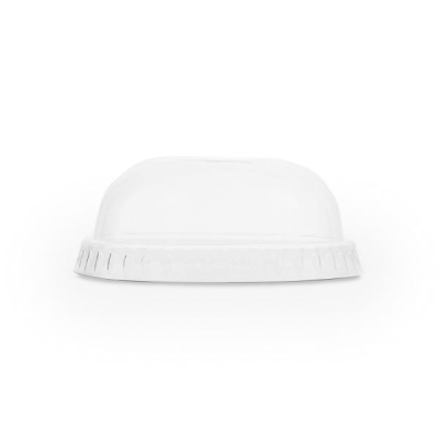 Picture of PLA DOMED CUP LID NO HOLE (FITS 9 & 12OZ).