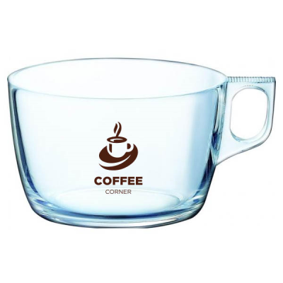 Picture of VOLUTO JUMBO GLASS COFFEE CUP (500ML & 17.