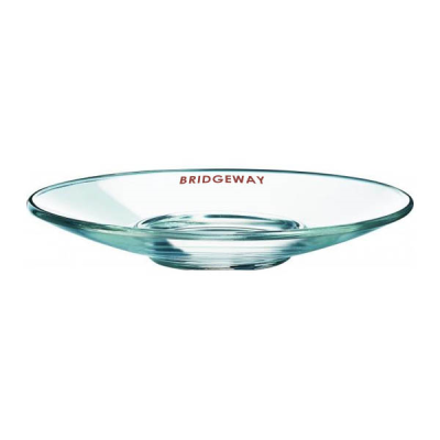 Picture of VOLUTO ROUND GLASS SAUCER (12CM)