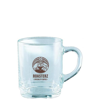 Picture of BOCK STACKING GLASS COFFEE MUG (250ML & 8.