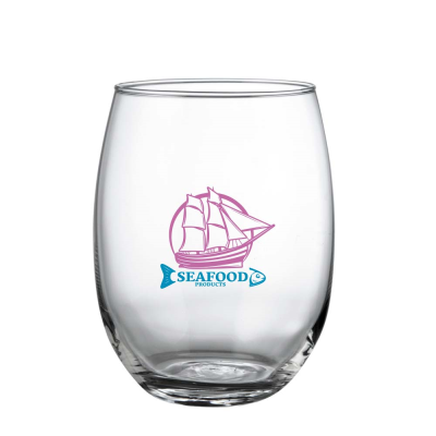 Picture of PINOT ROCKS TUMBLER GLASS - HALF PINT (350ML & 12.