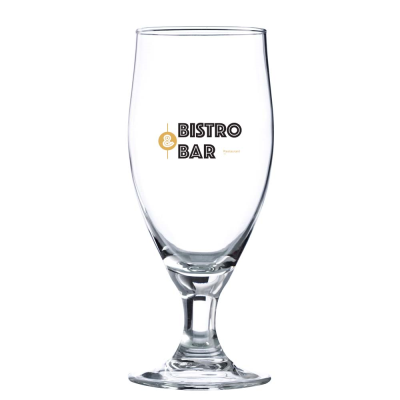 Picture of DUNKEL STEMMED BEER GLASS - HALF PINT (280ML & 9.