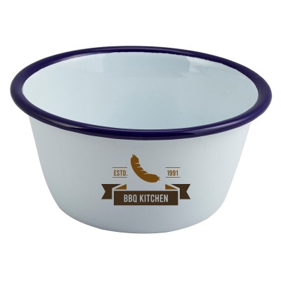 Picture of ENAMEL ROUND DEEP PIE DISH (500ML & 17