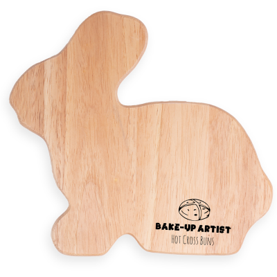 Picture of RABBIT SHAPE WOOD CHOPPING BOARD (22