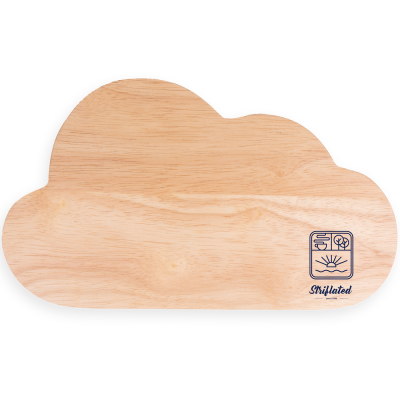 Picture of CLOUD SHAPE WOOD CHOPPING BOARD (300X180MM)