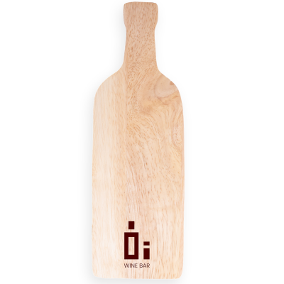 Picture of BOTTLE SHAPE WOOD CHOPPING BOARD (300X100MM).