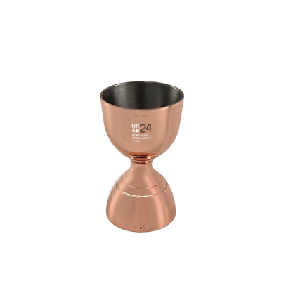 Picture of COPPER ROUND BULB JIGGER (25 & 50ML).