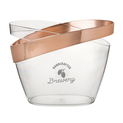 Picture of COPPER BANDED CHAMPAGNE BUCKET (30CM).