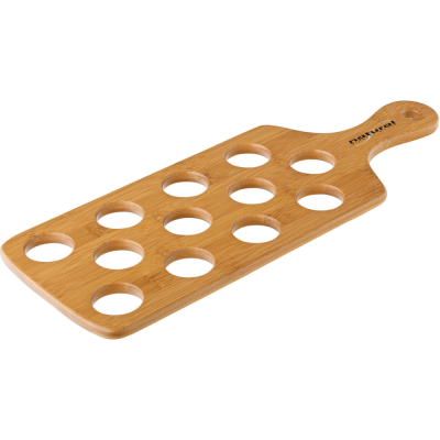 Picture of BAMBOO SHOT PADDLE - TO HOLD 12 SHOTS