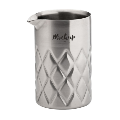 Picture of STAINLESS STEEL METAL DOUBLE WALLED MIXING JAR (580ML)