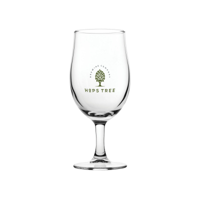 Picture of STEMMED TOUGHENED DRAFT BEER GLASS - HALF PINT (280ML & 10OZ).