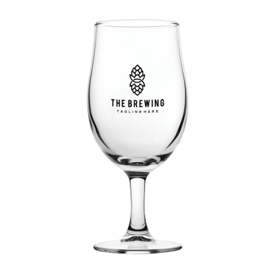 Picture of STEMMED TOUGHENED DRAFT BEER GLASS - PINT (570ML & 20OZ).