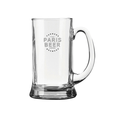 Picture of TANKARD ICON BEER GLASS - HALF PINT (280ML & 10OZ).