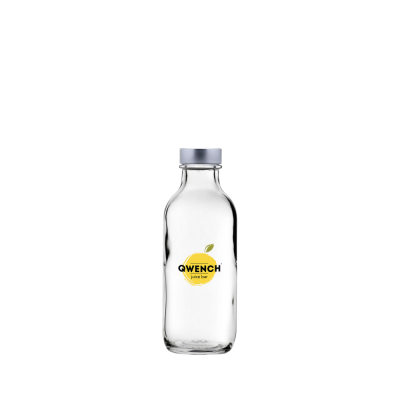 Picture of GLASS SMALL WATER & JUICE BOTTLE - HALF PINT (350ML & 12