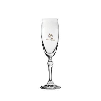 Picture of LUXURY FILIGREE CHAMPAGNE FLUTE GLASS (170ML & 6OZ)