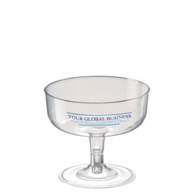 Picture of DISPOSABLE PLASTIC CHAMPAGNE COUPE GLASS (180ML & 6OZ) C1013 DISCONTINUED.