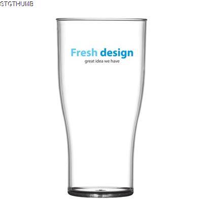 Picture of REUSABLE PLASTIC BEER GLASS