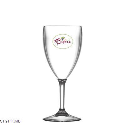 Picture of REUSABLE PLASTIC WINE GLASS (175ML & 9OZ)