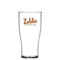 Picture of REUSABLE PLASTIC TULIP BEER GLASS (568ML & 20OZ & PINT)