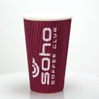 Picture of RIPPLED SIMPLICITY PAPER CUP (16OZ & 455ML)