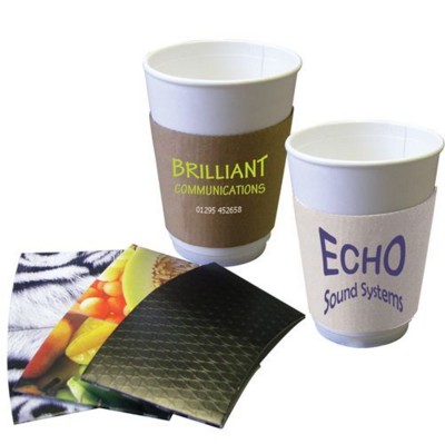 Picture of SOLID PAPER CUP SLEEVE 8-10OZ-240-300ML