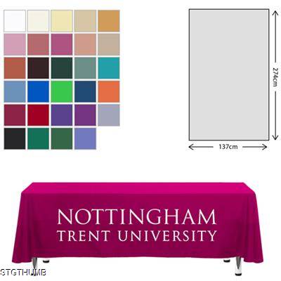 Picture of FABRIC RECTANGULAR TABLE CLOTH 138 X 275CM.