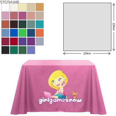 Picture of PREMIUM FABRIC TABLE CLOTH - SQUARE - 229X229CM (3FT TABLE - FULL DROP.