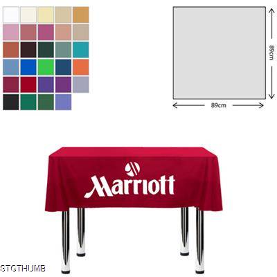 Picture of PREMIUM FABRIC TABLE CLOTH - SQUARE - 89X89CM (2FT HIGH TABLE - SHORT DROP).